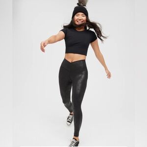 OFFLINE By Aerie The Hugger Crackle Crossover Legging Size XL